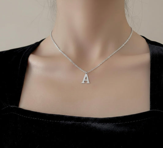 A initial necklace